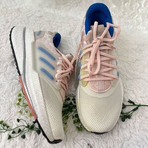 Adidas X_PRLBoost Lace Up Athletic‎ Performance Shoes Wonder Quartz Velvet sz 8